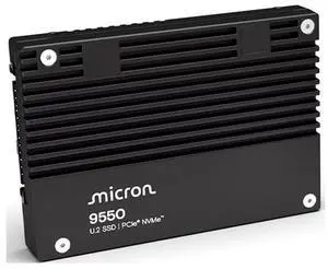 Micron MTFDLAL12T8THB 9550 MAX 12.8TB NVMe PCIe 5x4 U.2 15mm SSD