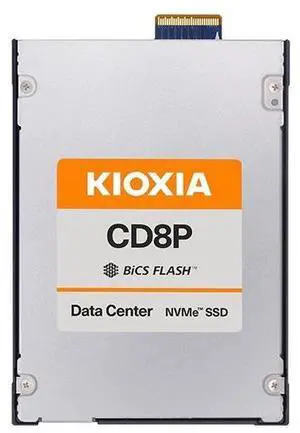 Kioxia KCD8XPJE7T68 CD8P-R 7.68TB E3.S PCI Express 5.0 x4 (NVMe) SSD