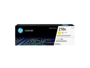 HP 210X Yellow Original LaserJet Toner Cartridge, ~5,500 pages, W2102X HP 210X Yellow Original LaserJet Toner Cartridge, ~5,500 pages, W2102X