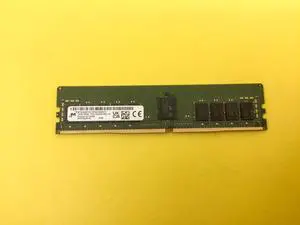 MICRON 16GB (1x16GB) 2RX8 PC4-3200AA DDR4 SERVER MEMORY MTA18ASF2G72PDZ-3G2R1 MICRON 16GB (1x16GB) 2RX8 PC4-3200AA DDR4 SERVER MEMORY MTA18ASF2G72PDZ-3G2R1