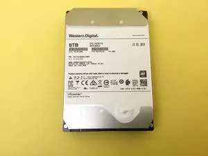 WD 8TB 7.2K RPM SATA 6Gb/s 256MB 3.5" 512e HDD HUH721008ALE600 WD 8TB 7.2K RPM SATA 6Gb/s 256MB 3.5" 512e HDD HUH721008ALE600