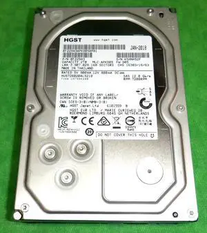 (NOT FOR HOME PC!) HGST 2TB LFF SAS Hard Disk Drive 0F22943 3.5" 7.2k 12Gbps HDD 95% LIFE LEFT (NOT FOR HOME PC!) HGST 2TB LFF SAS Hard Disk Drive 0F22943 3.5" 7.2k 12Gbps HDD 95% LIFE LEFT