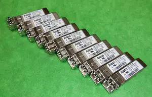 AVAGO AFBR-709DMZ 10GbE 10GBase-SR SFP+ 850nm Optical Transceiver LOT OF 10 AVAGO AFBR-709DMZ 10GbE 10GBase-SR SFP+ 850nm Optical Transceiver LOT OF 10