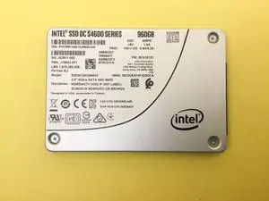 Intel DC S4600 Series 960GB 6Gb/s SATA 2.5" Internal SSD SSDSC2KG960G7 Intel DC S4600 Series 960GB 6Gb/s SATA 2.5" Internal SSD SSDSC2KG960G7