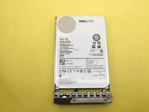 39XRY DELL EMC 16TB 7.2K RPM SATA 6Gbps 3.5in 512e HDD ST16000NM005G w/ Gen 14th 39XRY DELL EMC 16TB 7.2K RPM SATA 6Gbps 3.5in 512e HDD ST16000NM005G w/ Gen 14th