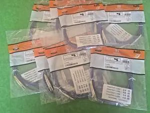 OM4 LC/UPC- LC/UPC Fiber Patch MM Duplex Purple 50/125 16 FT LOT OF 10 PCS OM4 LC/UPC- LC/UPC Fiber Patch MM Duplex Purple 50/125 16 FT LOT OF 10 PCS