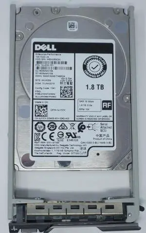 (NOT FOR HOME PC!) JY57X 0JY57X Dell GEN13 Caddy 1.8TB 10K RPM 12Gb/s 2.5" SAS SERVER Hard Drive RF (NOT FOR HOME PC!) JY57X 0JY57X Dell GEN13 Caddy 1.8TB 10K RPM 12Gb/s 2.5" SAS SERVER Hard Drive RF