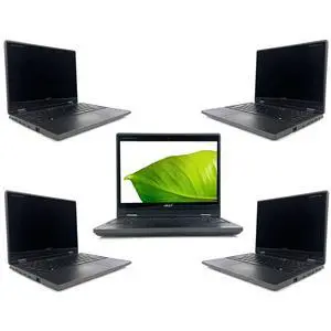 Lot of 5 Acer TravelMate Spin B3 2-in-1 11.6" Touch N5030 8GB 256G SSD NO OS - C Lot of 5 Acer TravelMate Spin B3 2-in-1 11.6" Touch N5030 8GB 256G SSD NO OS - C