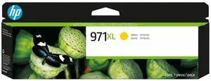 HP 971XL High Yield Yellow Original Ink Cartridge, ~6,600 pages, CN628AM HP 971XL High Yield Yellow Original Ink Cartridge, ~6,600 pages, CN628AM