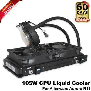 Dell Alienware R15 Series AMD Liquid Cooling Heatsink and Fan Assembly 67CXF Dell Alienware R15 Series AMD Liquid Cooling Heatsink and Fan Assembly 67CXF