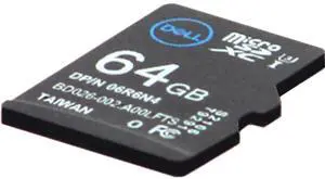 6R6N4 Dell 64GB microSD Card 6R6N4 Dell 64GB microSD Card