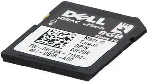 6F26K Dell 8GB iDRAC vFlash SD Crd 6F26K Dell 8GB iDRAC vFlash SD Crd