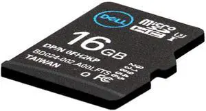 FH2KP Dell 16GB microSD Card FH2KP Dell 16GB microSD Card