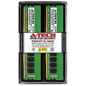 32GB 2x 16GB DDR4-2666 Dell Alienware Area-51 R5 Area-51 R6 Aurora R7 Memory RAM 32GB 2x 16GB DDR4-2666 Dell Alienware Area-51 R5 Area-51 R6 Aurora R7 Memory RAM