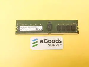 MTA18ASF2G72PZ-2G9J3 MICRON 16GB 1RX4 PC4-2933Y SERVER MEMORY MTA18ASF2G72PZ-2G9J3 MICRON 16GB 1RX4 PC4-2933Y SERVER MEMORY