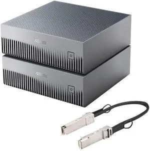 ASUS Ascent GX10 Bundle: 2x 1TB AI PCs + Ascent GX10 (1.3ft) DGX Stacking Cable ASUS Ascent GX10 Bundle: 2x 1TB AI PCs + Ascent GX10 (1.3ft) DGX Stacking Cable