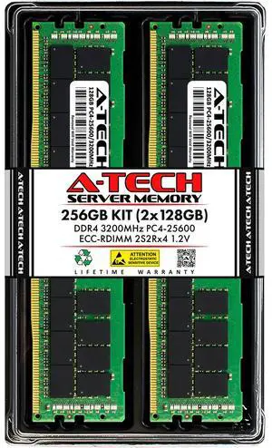 256GB 2x 128GB PC4-3200 RDIMM Lenovo ThinkStation P620 Memory RAM 256GB 2x 128GB PC4-3200 RDIMM Lenovo ThinkStation P620 Memory RAM
