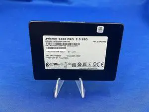 Micron 5300 PRO 1.92TB 2.5" SATA SSD MTFDDAK1T9TDS pull with low life time Micron 5300 PRO 1.92TB 2.5" SATA SSD MTFDDAK1T9TDS pull with low life time