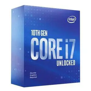 Intel Core i7-10700KF (10th Gen) 8-Core 3.8GHz LGA1200 95W CPU BX8070110700KF Intel Core i7-10700KF (10th Gen) 8-Core 3.8GHz LGA1200 95W CPU BX8070110700KF