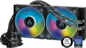 ARCTIC Liquid Freezer II 280 A-RGB CPU AIO Water Cooler Black ACFRE00106A ARCTIC Liquid Freezer II 280 A-RGB CPU AIO Water Cooler Black ACFRE00106A