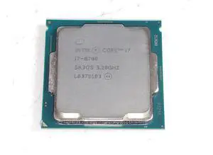 Intel Core i7-8700 3.2 GHz 8 GT/s LGA 1151 Desktop CPU Processor SR3QS Intel Core i7-8700 3.2 GHz 8 GT/s LGA 1151 Desktop CPU Processor SR3QS