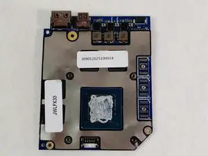 Dell Precision 7540 NVIDIA Quadro T2000 4 GB GDDR5 Laptop Video Card HV0DX Dell Precision 7540 NVIDIA Quadro T2000 4 GB GDDR5 Laptop Video Card HV0DX