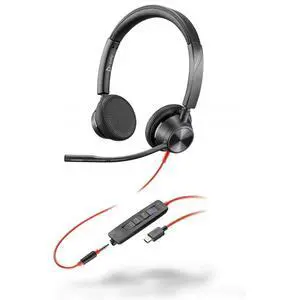 HP Poly Blackwire 3325 Wired USB-C Headset Microsoft Teams Certified 76J23AA HP Poly Blackwire 3325 Wired USB-C Headset Microsoft Teams Certified 76J23AA