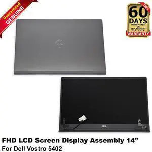Dell Vostro 5402 14" FHD 1920x1080 Matte LCD Screen Display Assembly 8036X Dell Vostro 5402 14" FHD 1920x1080 Matte LCD Screen Display Assembly 8036X