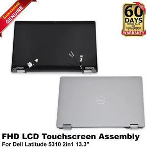 Dell Latitude 5310 2-in-1 13.3" FHD IR Cam Touch LCD Display Assembly 876VP Dell Latitude 5310 2-in-1 13.3" FHD IR Cam Touch LCD Display Assembly 876VP