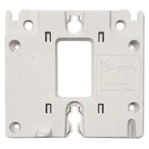 HP Poly Edge E100 E220 IP Phone Mount Bracket White 8F3R7AA 220700-474-001 HP Poly Edge E100 E220 IP Phone Mount Bracket White 8F3R7AA 220700-474-001