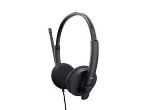 Dell WH1022 Black NC Microphone Wired Stereo Headset RMH97 XV7WM 520-AAVV Dell WH1022 Black NC Microphone Wired Stereo Headset RMH97 XV7WM 520-AAVV