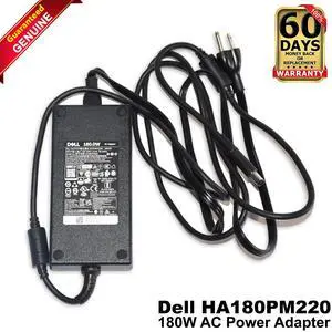Dell Alienware G15 180W 19.5V 9.23A AC Power Adapter HA180PM220 74X5J DW5G3 Dell Alienware G15 180W 19.5V 9.23A AC Power Adapter HA180PM220 74X5J DW5G3