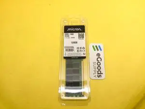 MTC40F2047S1RC56B MICRON 128GB (1X128GB) 2RX4 PC5-5600B RDIMM SERVER MEMORY MTC40F2047S1RC56B MICRON 128GB (1X128GB) 2RX4 PC5-5600B RDIMM SERVER MEMORY