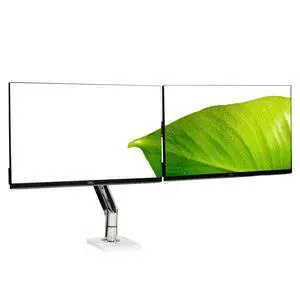 Dual Dell Professional P2217H 22" IPS FHD Monitor & Adjustable Humanscale Stand Dual Dell Professional P2217H 22" IPS FHD Monitor & Adjustable Humanscale Stand