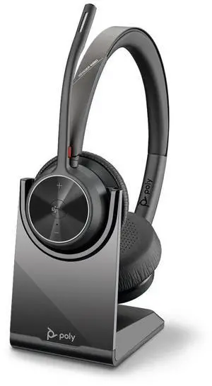 Poly Voyager 4320-M Microsoft Teams Certified Headset +BT700 dongle +Charging Poly Voyager 4320-M Microsoft Teams Certified Headset +BT700 dongle +Charging