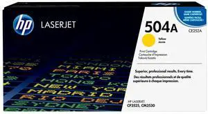 HP 504A Yellow Original LaserJet Toner Cartridge, ~7,000 pages, CE252A HP 504A Yellow Original LaserJet Toner Cartridge, ~7,000 pages, CE252A