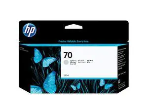 HP 70 130-ml Light Gray DesignJet Ink Cartridge, C9451A HP 70 130-ml Light Gray DesignJet Ink Cartridge, C9451A