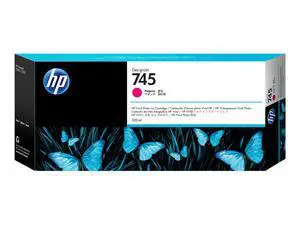 HP 745 300-ml DesignJet Magenta Ink Cartridge, F9K01A HP 745 300-ml DesignJet Magenta Ink Cartridge, F9K01A