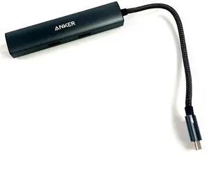 Anker PowerExpand+ 5-in-1 USB-C Hub 4K HDMI Gigabit Ethernet 3x USB 3.0 A8338 Anker PowerExpand+ 5-in-1 USB-C Hub 4K HDMI Gigabit Ethernet 3x USB 3.0 A8338