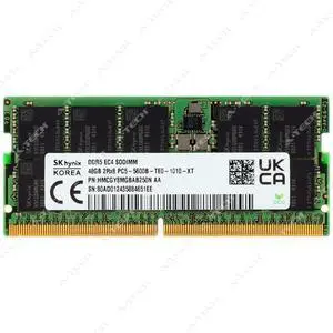 (NOT FOR HOME PC!) Hynix 48GB DDR5-5600 PC5-44800 2Rx8 ECC SODIMM Server Memory RAM HMCGY8MGBAB250N (NOT FOR HOME PC!) Hynix 48GB DDR5-5600 PC5-44800 2Rx8 ECC SODIMM Server Memory RAM HMCGY8MGBAB250N