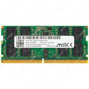 Micron 16GB DDR5 6400 MHz PC5-51200 CSODIMM Laptop Memory RAM MTC8C1084S1VC64BD1 Micron 16GB DDR5 6400 MHz PC5-51200 CSODIMM Laptop Memory RAM MTC8C1084S1VC64BD1