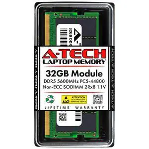 32GB DDR5 PC5-44800 SODIMM (Replacement for Axiom AX55600S46D/64GK) Memory RAM 32GB DDR5 PC5-44800 SODIMM (Replacement for Axiom AX55600S46D/64GK) Memory RAM