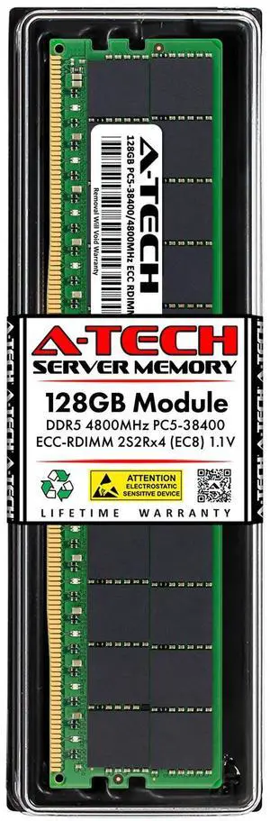 (NOT FOR HOME PC!) 128GB DDR5 PC5-38400R ECC RDIMM Replacement for Hynix HMCT04AEERA131N Memory RAM (NOT FOR HOME PC!) 128GB DDR5 PC5-38400R ECC RDIMM Replacement for Hynix HMCT04AEERA131N Memory RAM