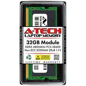32GB DDR5 PC5-38400 SODIMM (Replacement for Patriot PSD532G48002S) Memory RAM 32GB DDR5 PC5-38400 SODIMM (Replacement for Patriot PSD532G48002S) Memory RAM