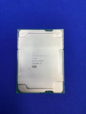 SRKH9 Intel Xeon Gold 6330N 8-CORE (42M Cache, 2.20 GHz) CPU SRKH9 Intel Xeon Gold 6330N 8-CORE (42M Cache, 2.20 GHz) CPU