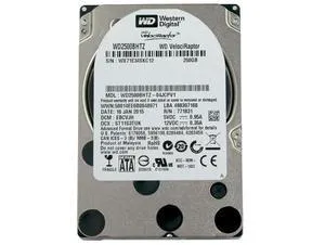 ** ZERO HOURS**-WD2500BHTZ- WD Velociraptor 250GB 10K RPM 2.5" SATA HD ** ZERO HOURS**-WD2500BHTZ- WD Velociraptor 250GB 10K RPM 2.5" SATA HD