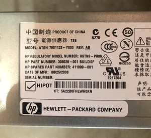 HP 2250W Blade Server Power Supply HP BLC7000 HSTNS-PR09 HP 2250W Blade Server Power Supply HP BLC7000 HSTNS-PR09