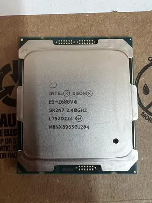 INTEL XEON 14 CORE PROC E5-2680V4 2.4GHZ 35MB SR2N7 INTEL XEON 14 CORE PROC E5-2680V4 2.4GHZ 35MB SR2N7