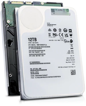 HP/Seagate Exos X18 12TB ST12000NM002J 7.2K RPM SATA 6Gb/s 512e 256MB 3.5" HDD HP/Seagate Exos X18 12TB ST12000NM002J 7.2K RPM SATA 6Gb/s 512e 256MB 3.5" HDD