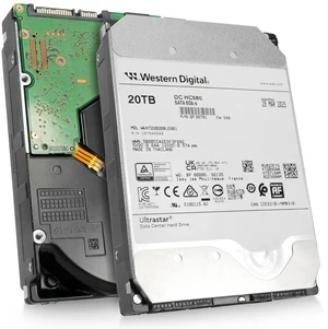 WD DC HC560 20TB WUH722020BLE601 0F38781 7.2K RPM SATA 6Gb/s 512e 3.5" HDD WD DC HC560 20TB WUH722020BLE601 0F38781 7.2K RPM SATA 6Gb/s 512e 3.5" HDD